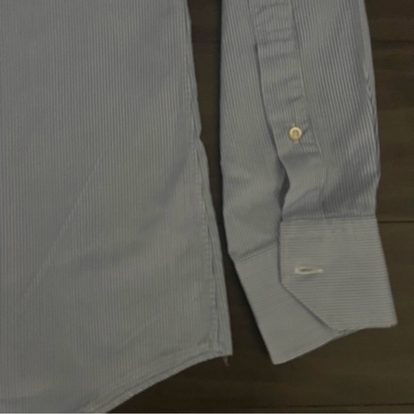 Brooks Brothers Pin Stripes Classic Button Down dress shirt Makers & Merchants - Picture 5 of 11